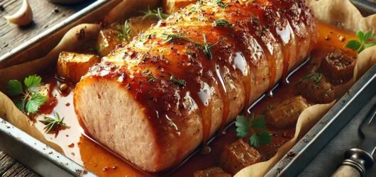 Pork Tenderloin with Honey and Mustard