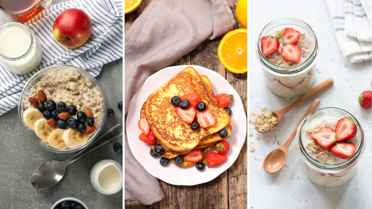 3 Simple Breakfasts for Muscle Gain